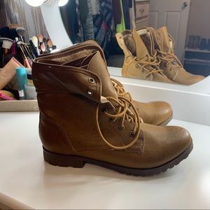Rock & Candy Combat Boot NWOT